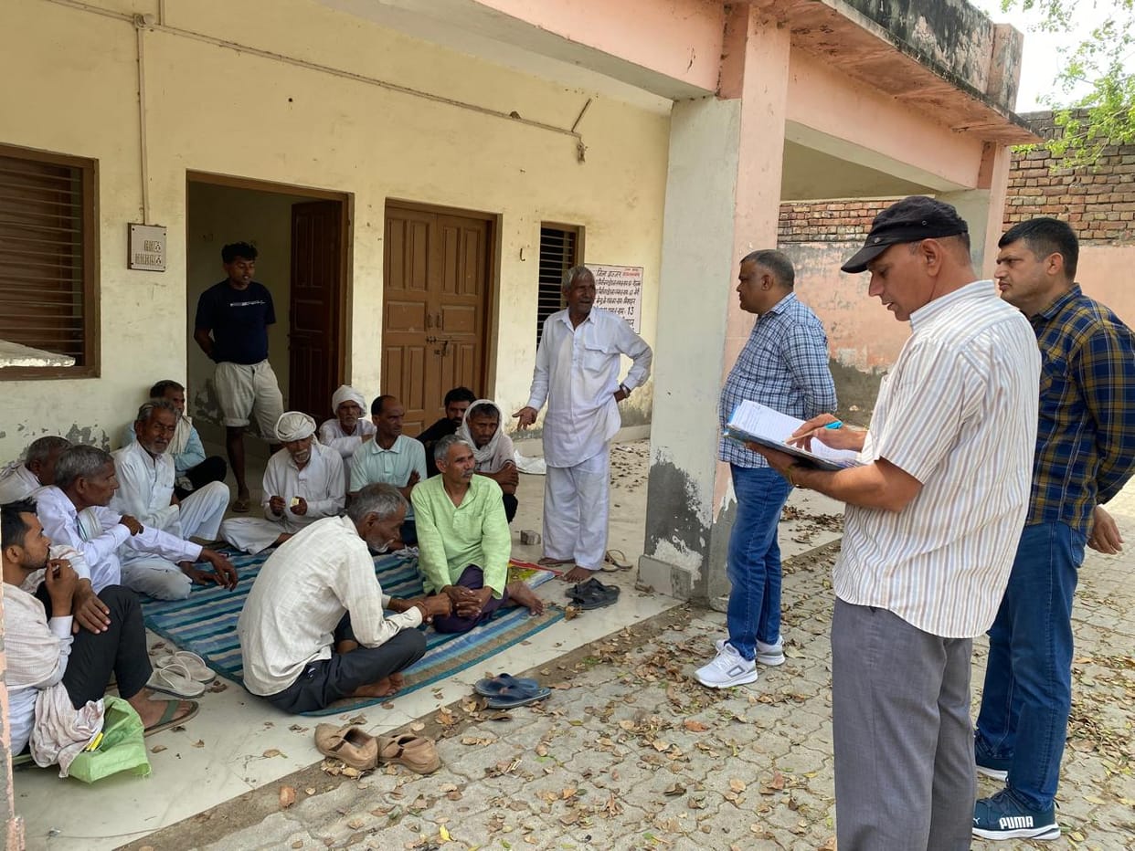 Police made villagers aware about cyber fraud