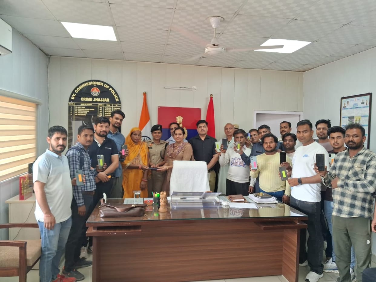 31 phones worth Rs 6.25 lakh recovered in February