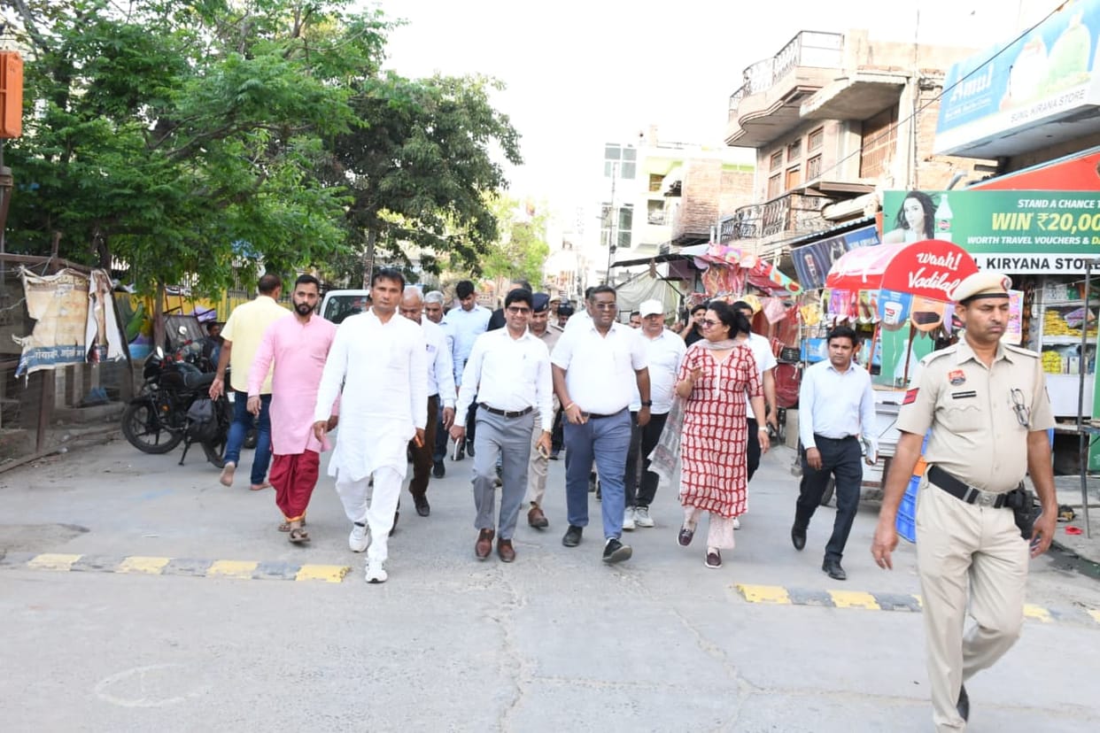 DC inspected preparations for the fair at Bhimeshwari Devi Temple