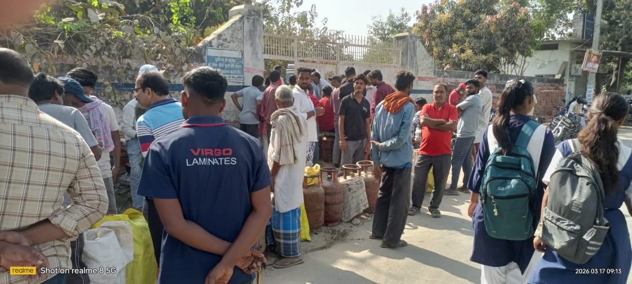 85 percent of the district's cooking gas supply85 percent of the district's cooking gas supply