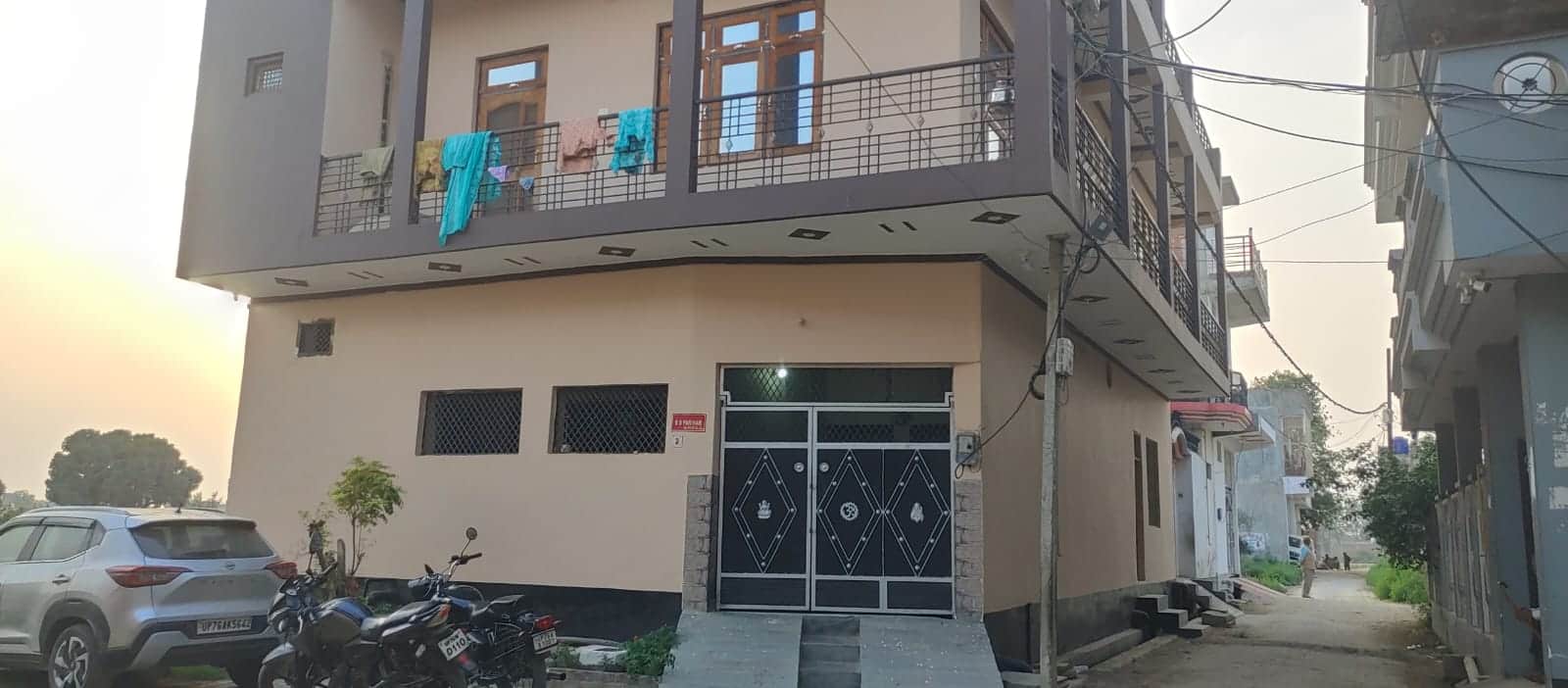 फोटो-26 केशवनगर नेकपुर स्थित फार्मासिस्ट अविनाश सिंह परिहार का घर। संवाद