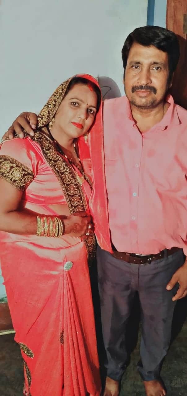 फोटो 6 मृतक संतोष देवी व ध्रुव सिंह चौहान। फाइल फोटो
