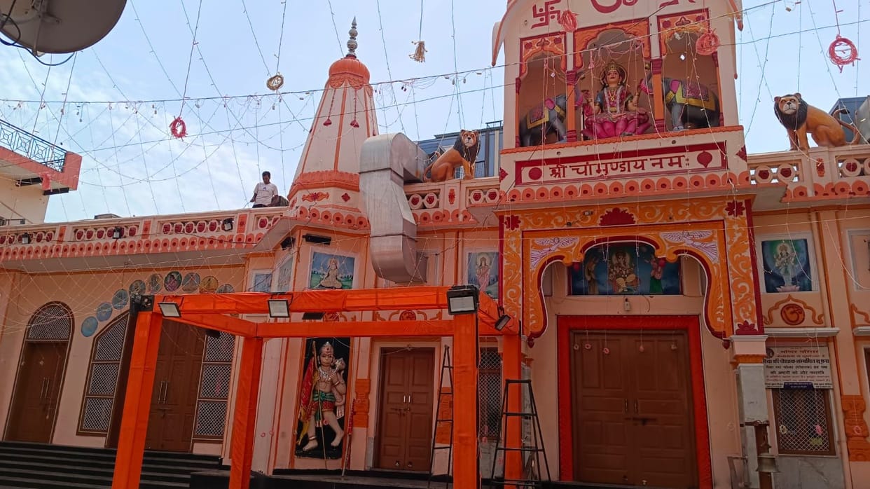 For the next nine days, chants of praise for the Mother Goddess will resound in the temples.