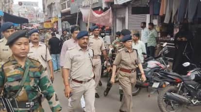 Hazaribagh High Alert before Ram Navami DGP Tadasha Mishra Personally Takes Command of Security Arrangements