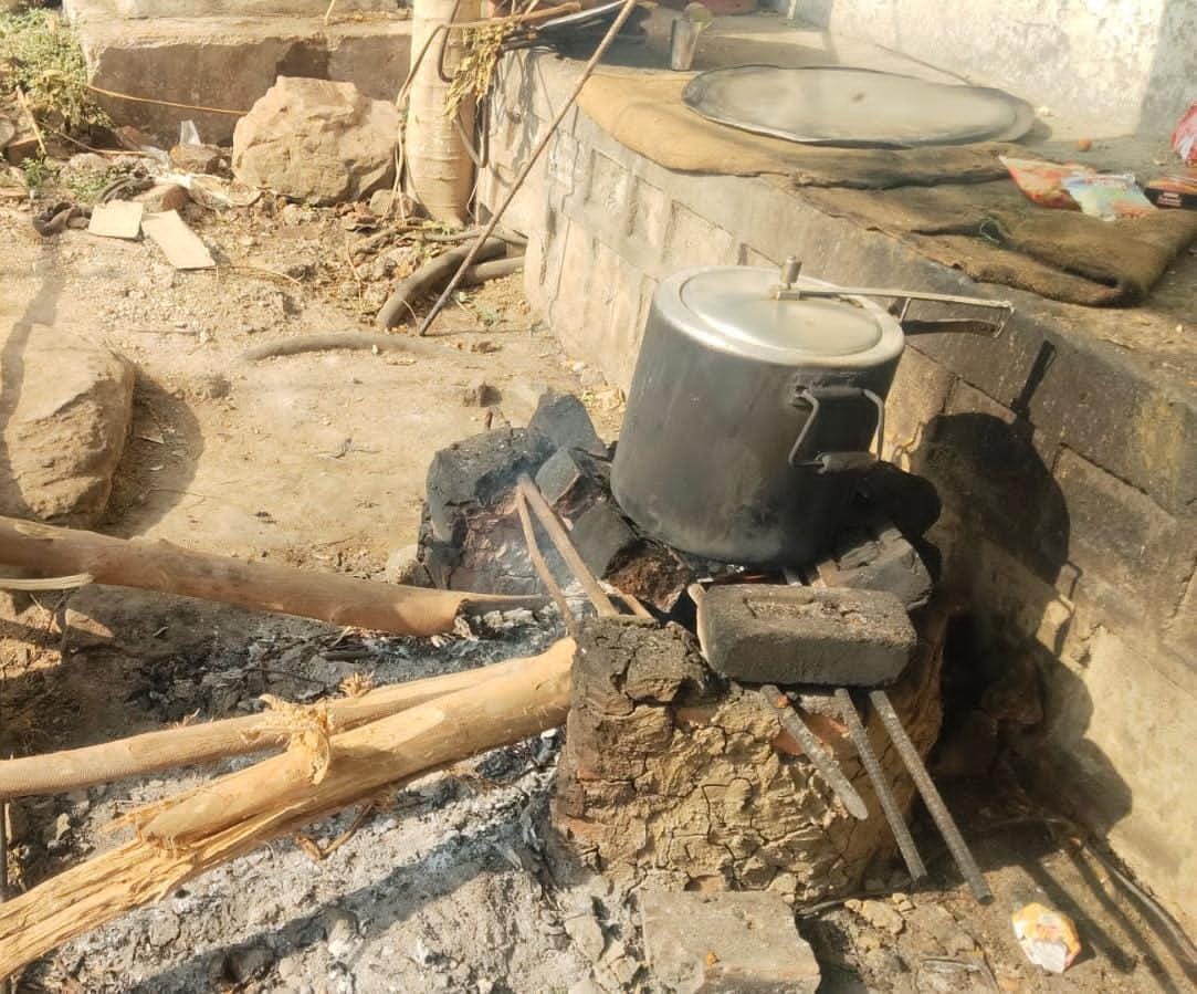Gas cylinder supply falters in engineering college, furnace becomes support