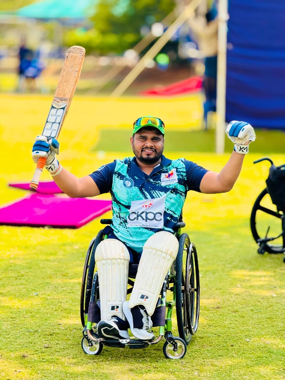 Haryana's wheelchair cricket team entered the finals