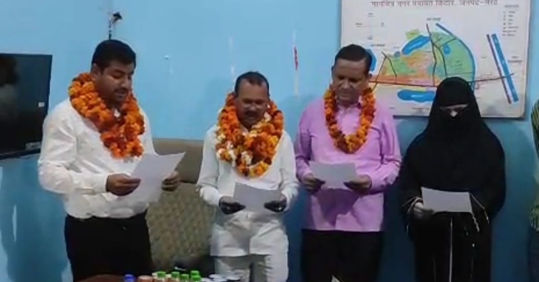 BJP welcomed the nominated councillors of the Municipality