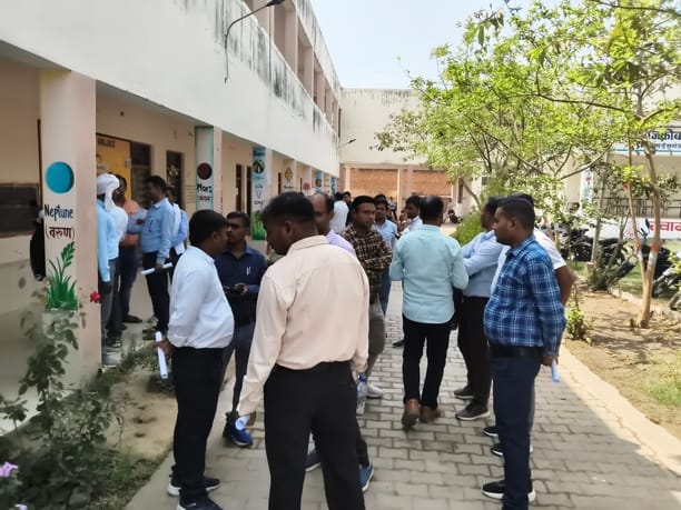 On the first day, 1482 copies were checked at two centres.