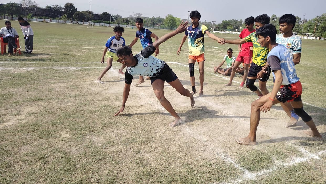 Subhagi Devi's team defeated Bhainsi in Kabaddi.