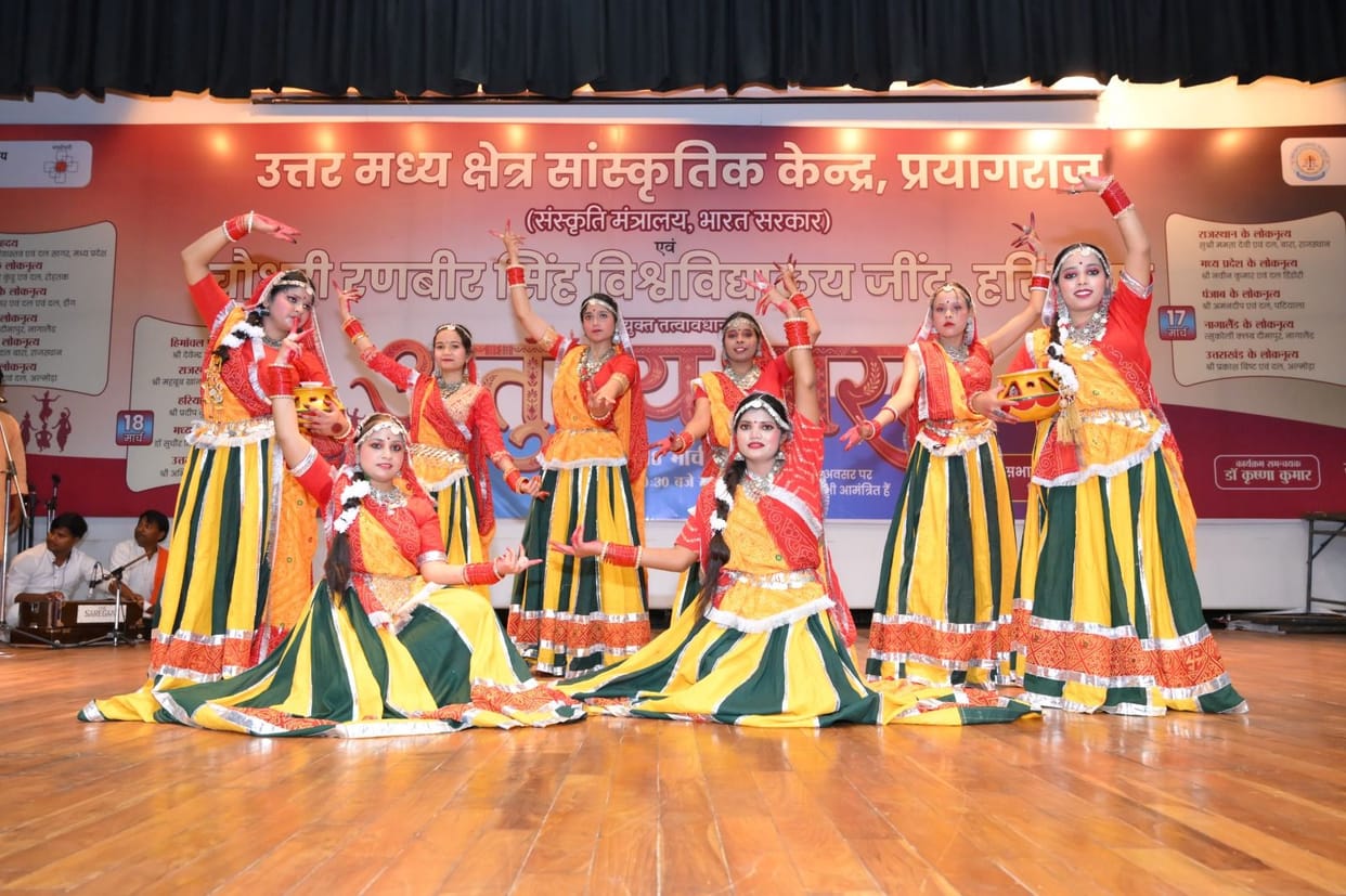 Himachal's Nati, along with Haryana's Phag and Ragini, stole the show.
