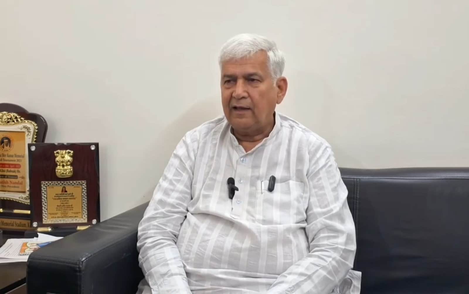 40-राज्यसभा चुनाव के लिए निर्दलीय चुनाव लड़ने वाले प्रत्याशी सतीश नांदल