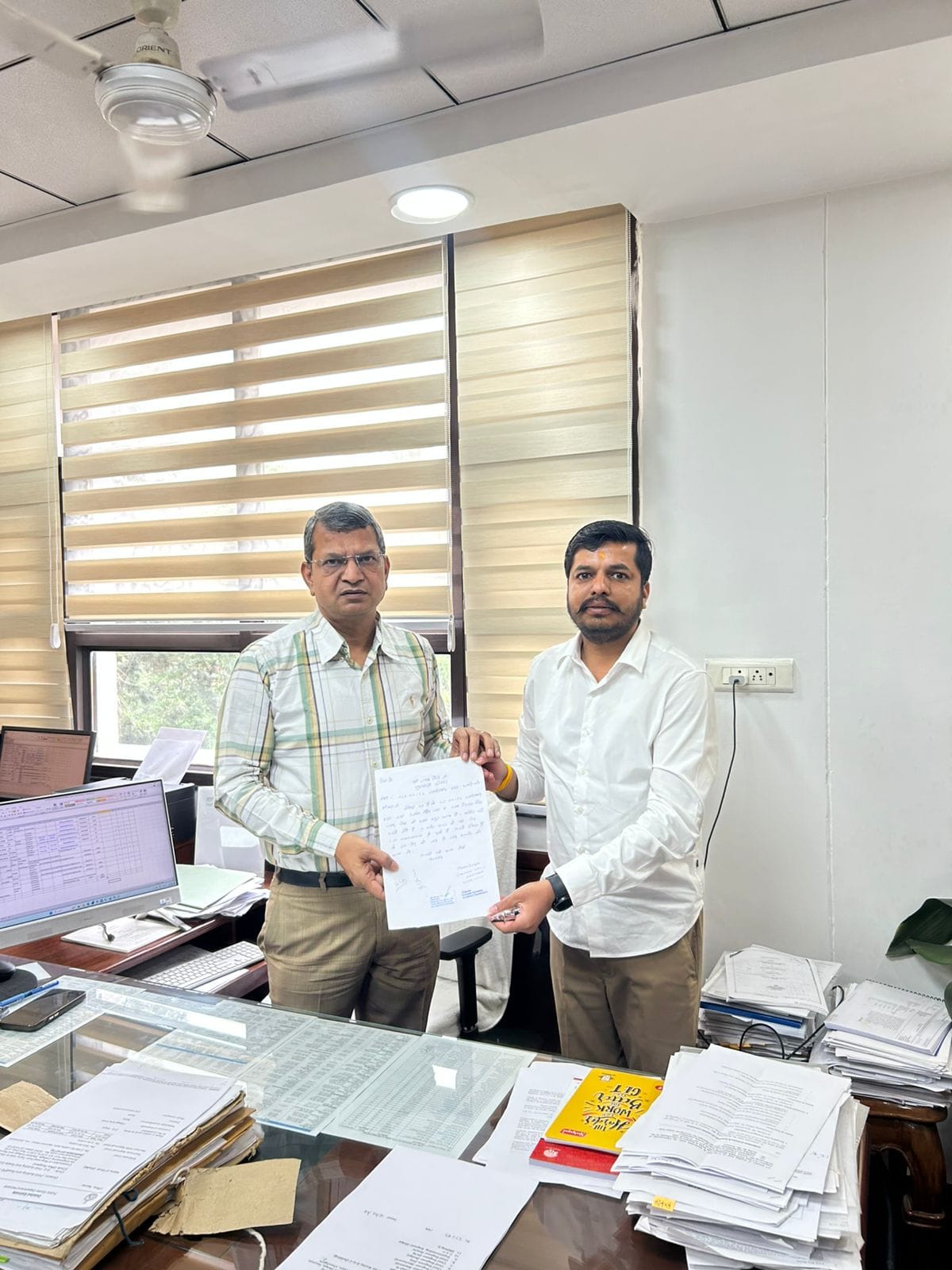 A demand letter was submitted to the PWD Chief regarding the construction of the city's highway.