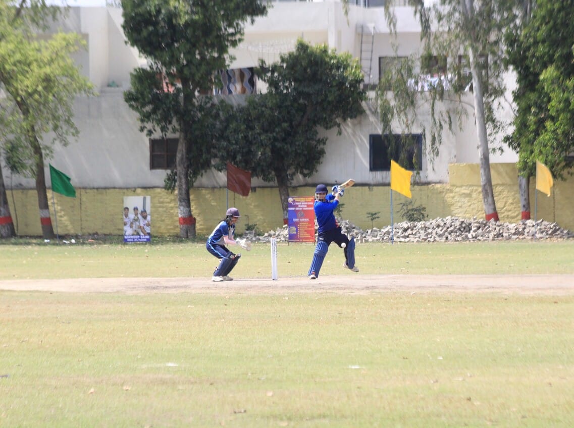 Cricket Vid Nagesh won the match by five wickets