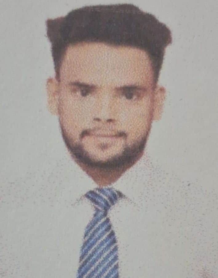 मृतक अमित चौहान।