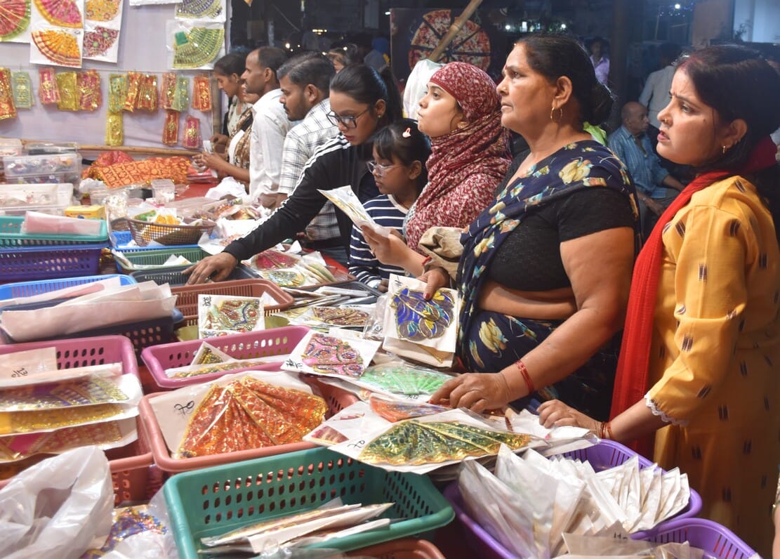 The city is filled with devotion to the Mother Goddess