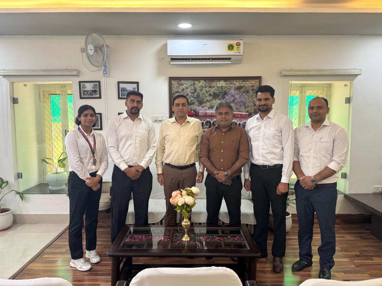 Men's team wins gold medal in All India Inter-Railway Handball