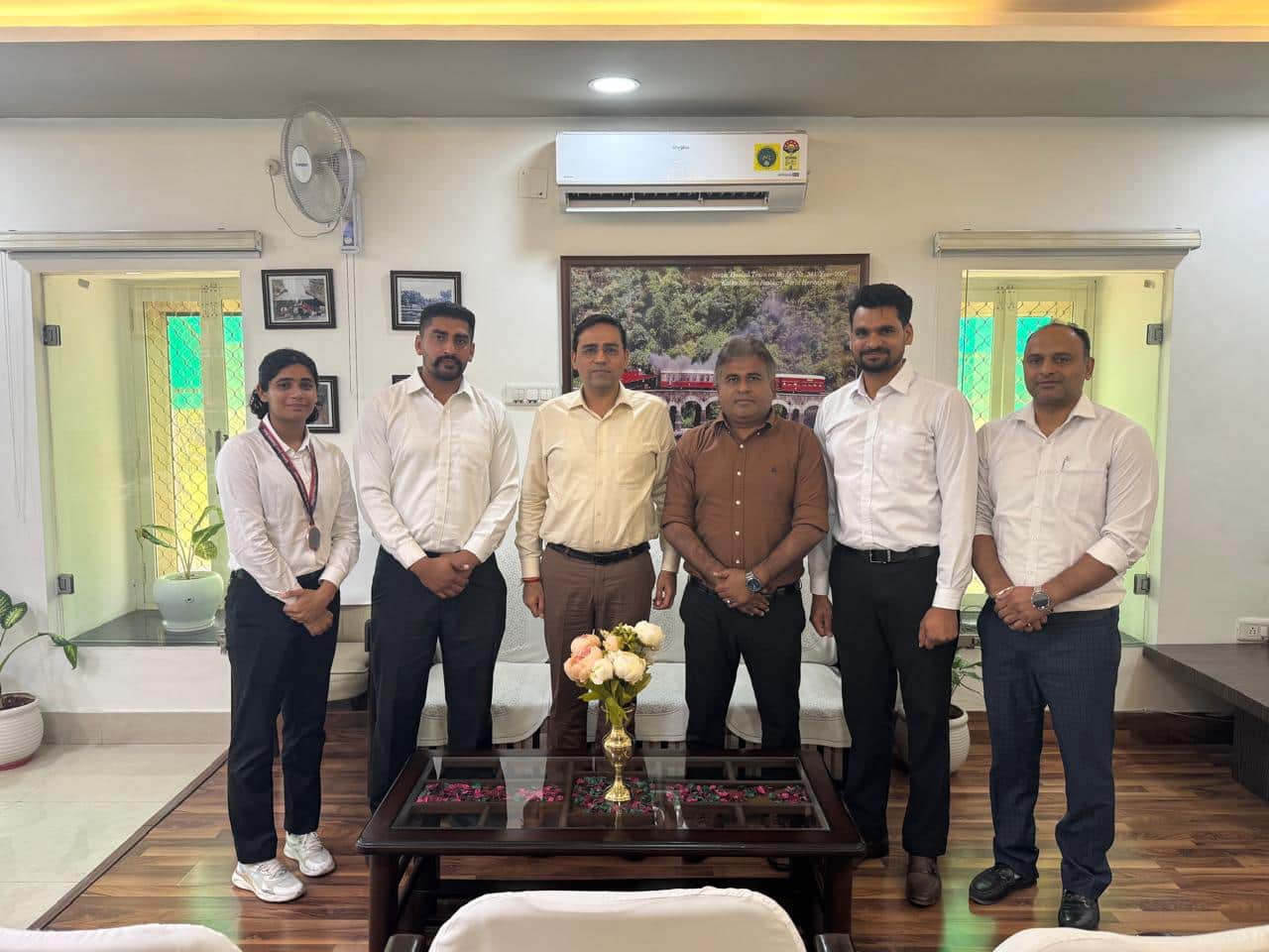 ऑल इंडिया इंटर-रेलवे हैंडबॉल में पुरुष टीम ने जीता स्वर्ण पदक