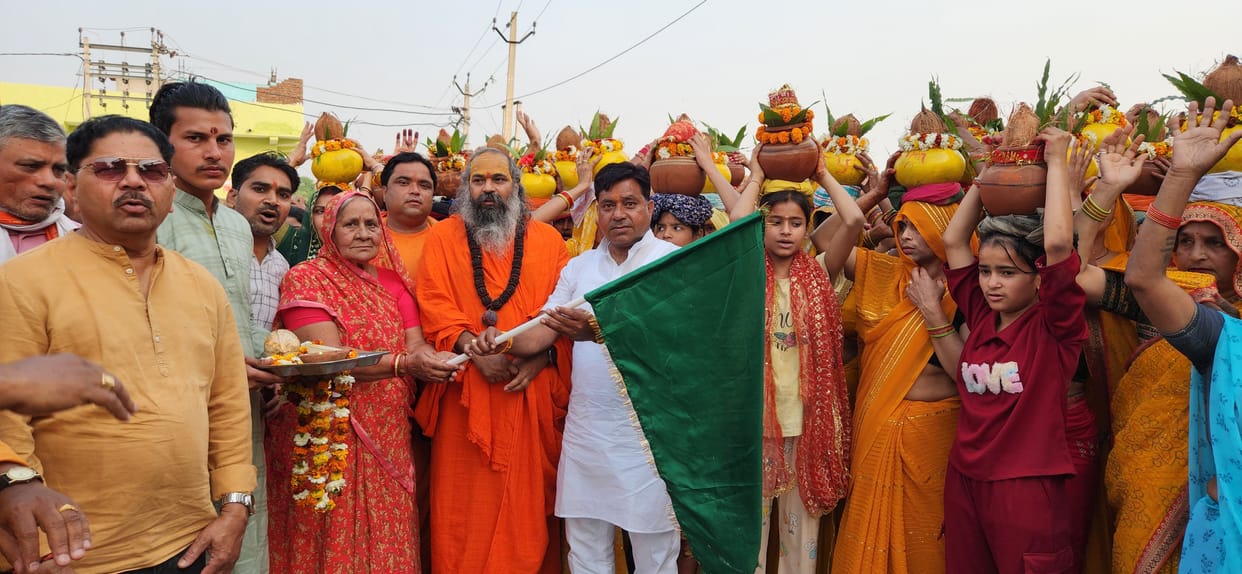 Shatchandi Mahayagya started with Kalash Yatra