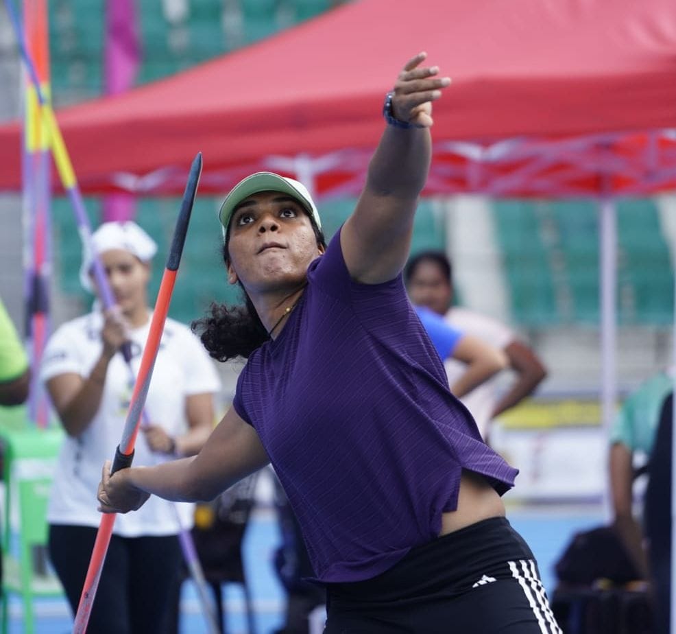 Rashmi Creates History in Javelin Throw at the National Level.