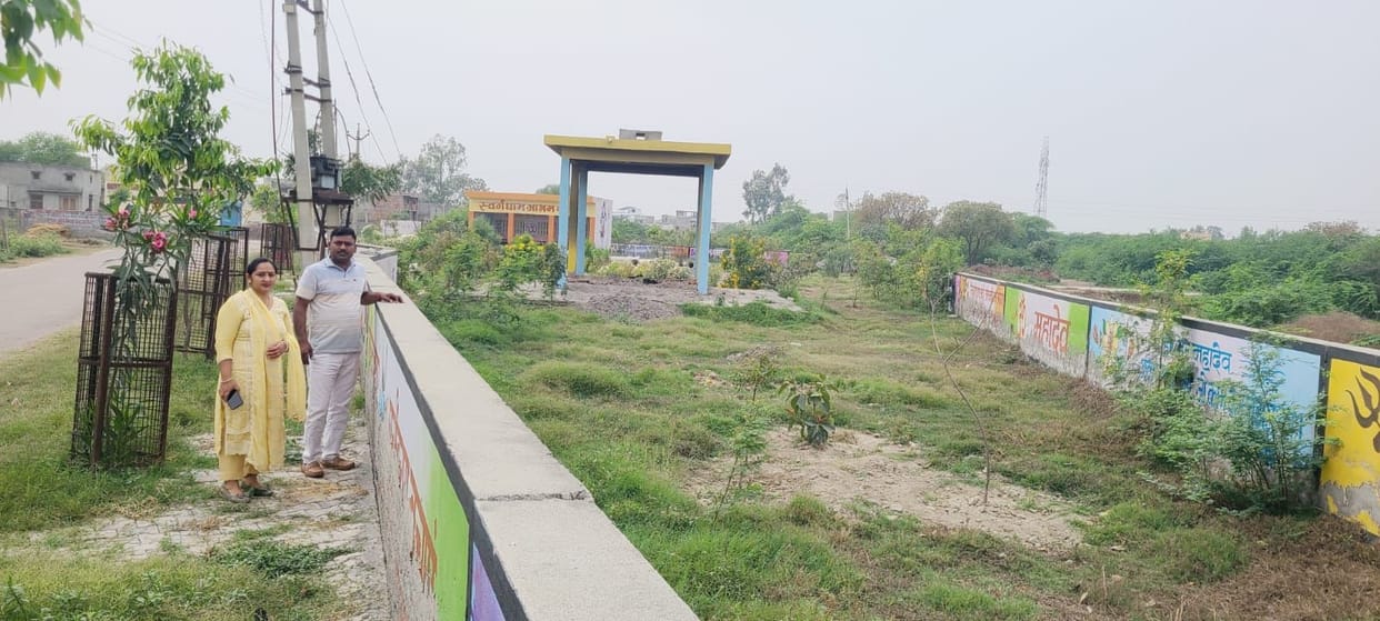 Inspected Development Works in Bhartana