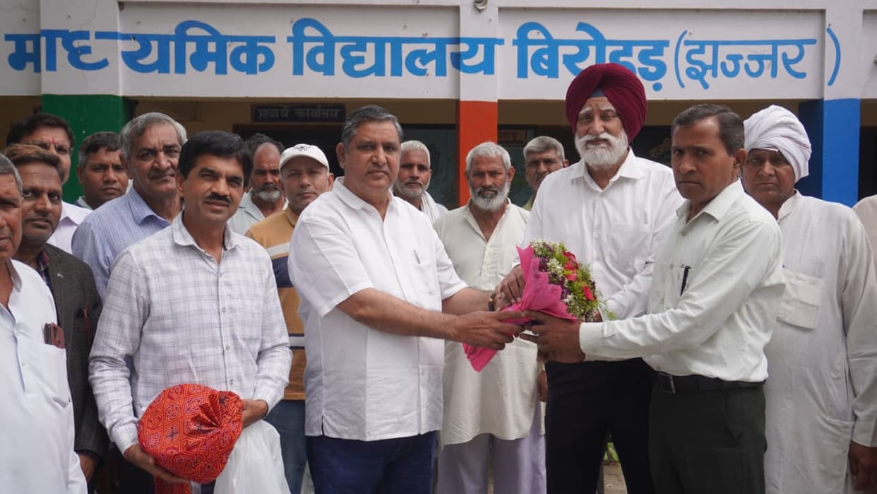 Retired ADG Arrives in Birohad, Tracing His Father's Footsteps