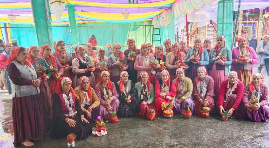 Bhagwat Purana begins at Dehuri Mata Temple with Kalash Yatra
