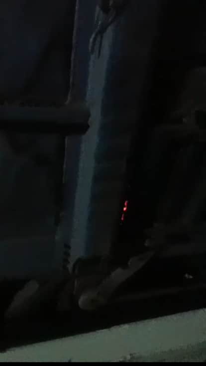 fire was raging in a coal-laden bogie, but the accident was averted due to the prompt action of railway