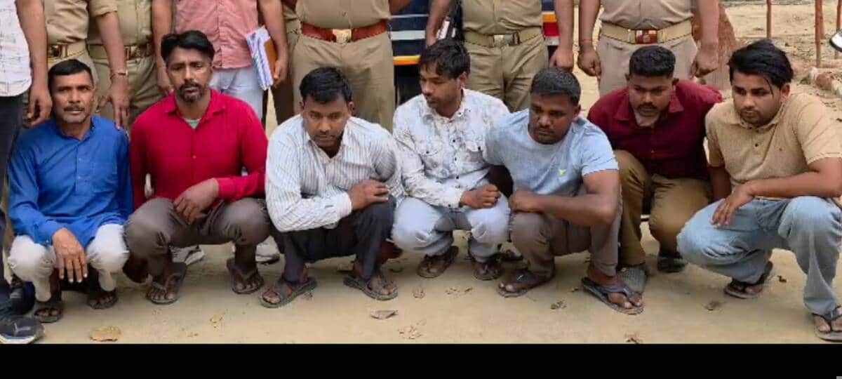 भोपा पुलिस ने पकड़े ठगी के आरोपी फोटो संवाद