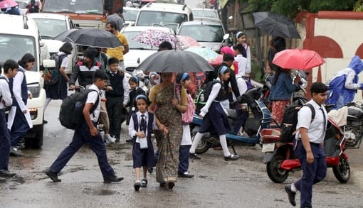 It rained all day, the temperature dropped by 11.2 degrees.