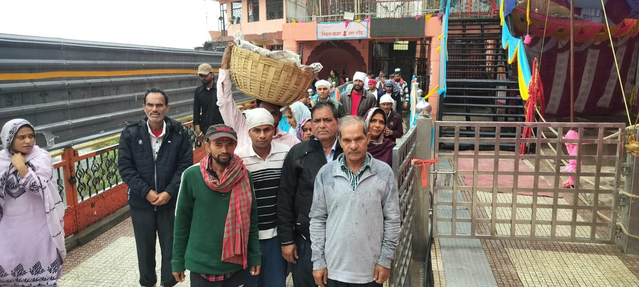 Ten thousand devotees reached Deotsidh, cheers were raised for Paunahari.