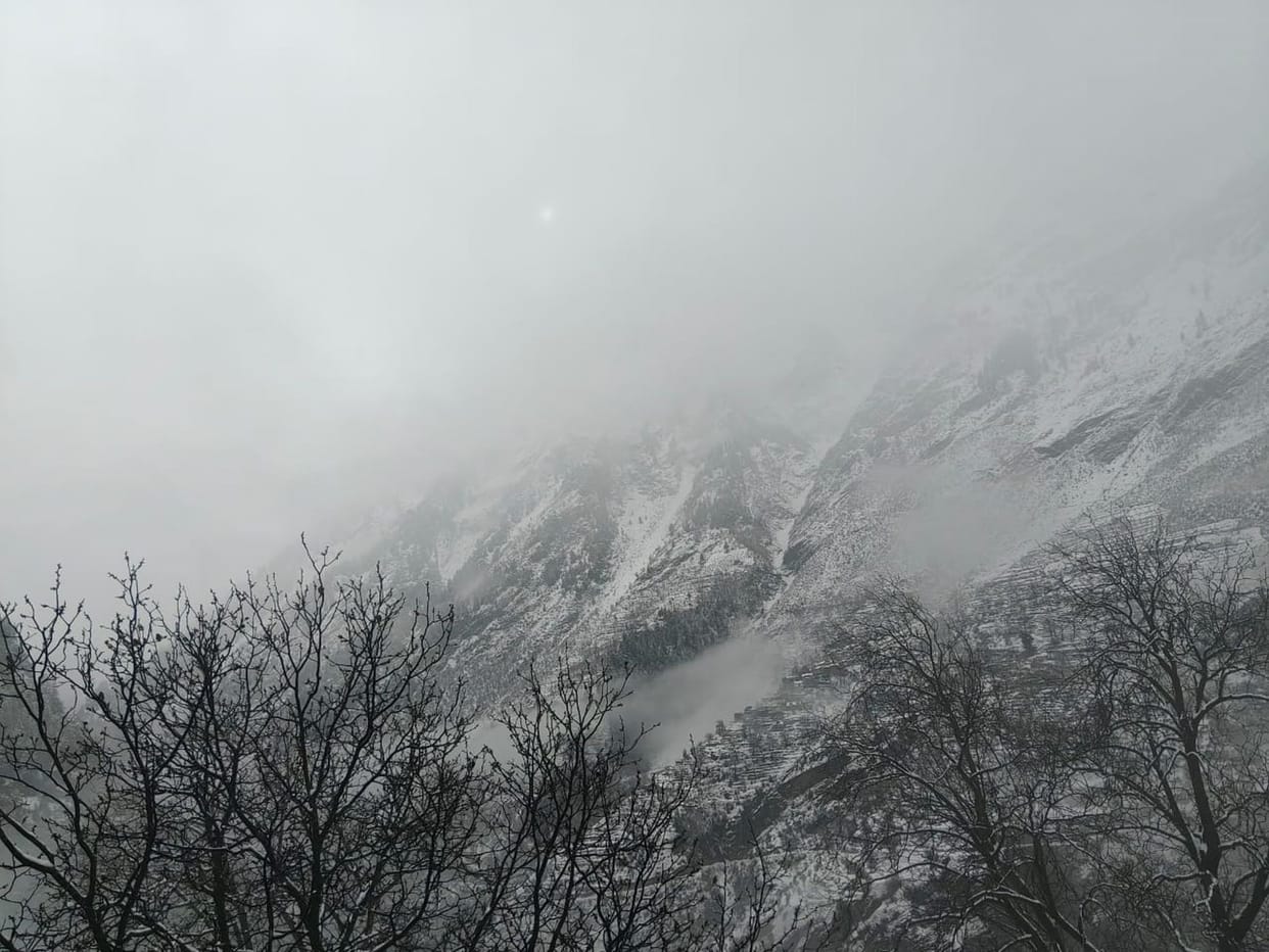 Seven roads closed in Pangi, three in Bharmour and two in Saluni