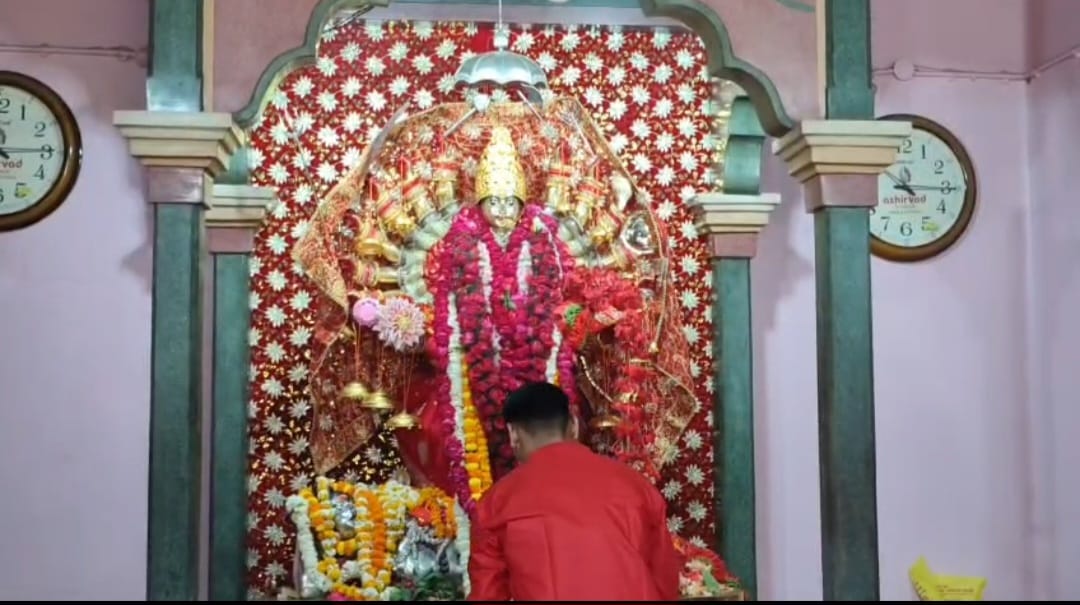 Muzaffarpur Bihar news : chaitra navratra festival devotee gather in second day worship today