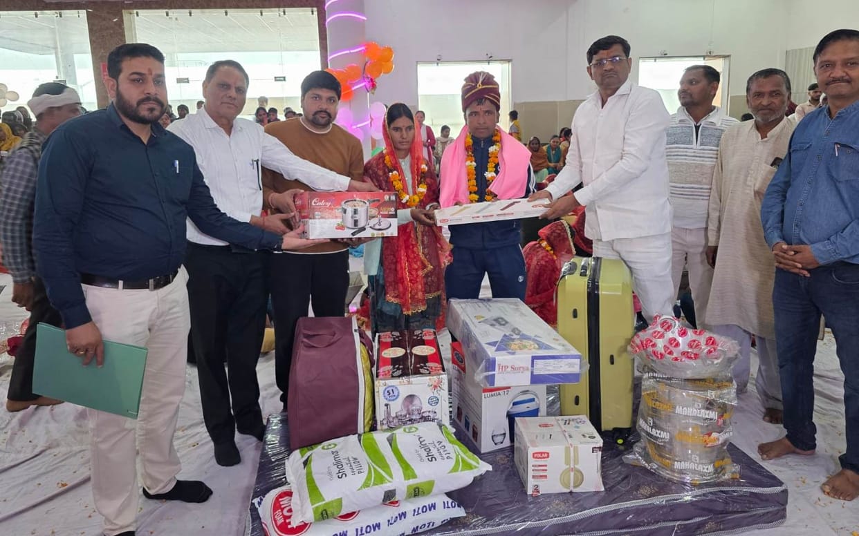 170 newlywed couples tied the knot under the Chief Minister's Mass Marriage Scheme