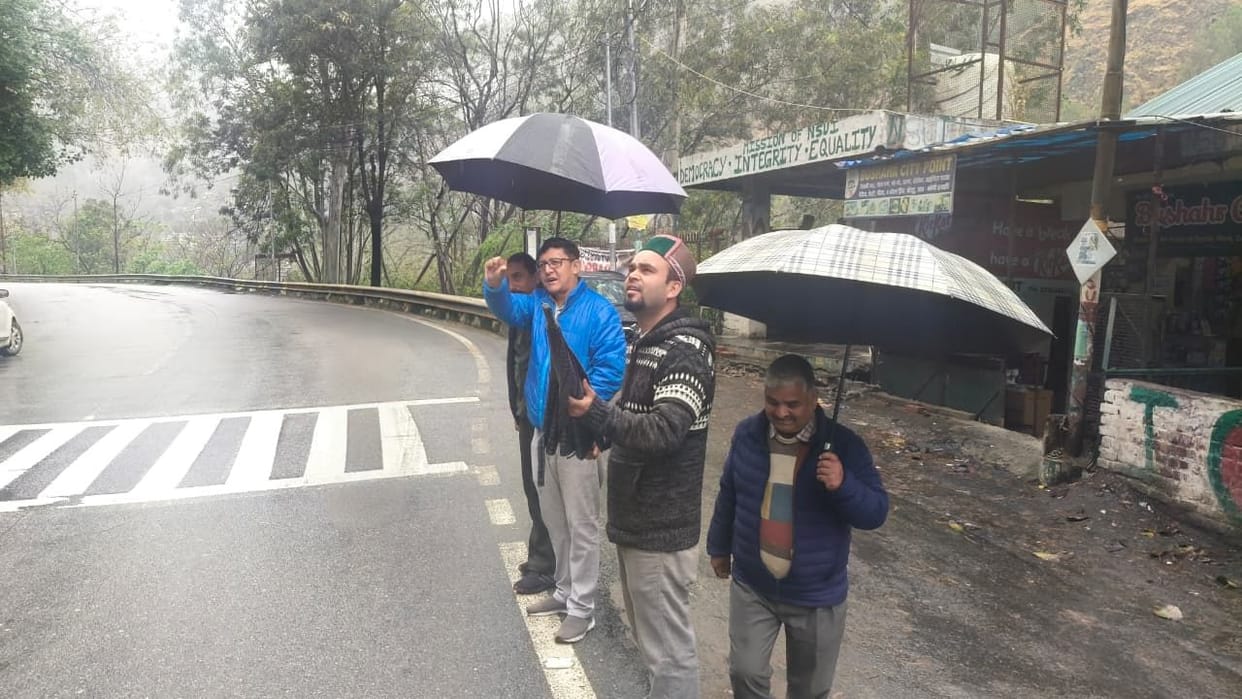 An overhead bridge will be built along Rampur's PG College and Khaneri Hospital