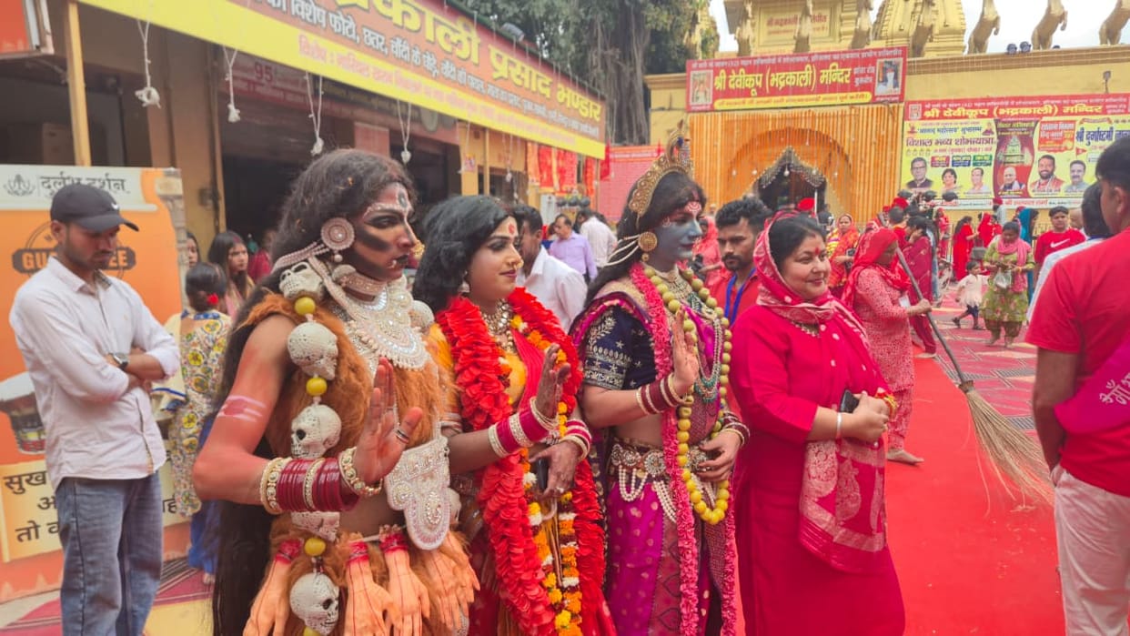 Anand Mahotsav celebrated in Maa Bhadrakali Temple