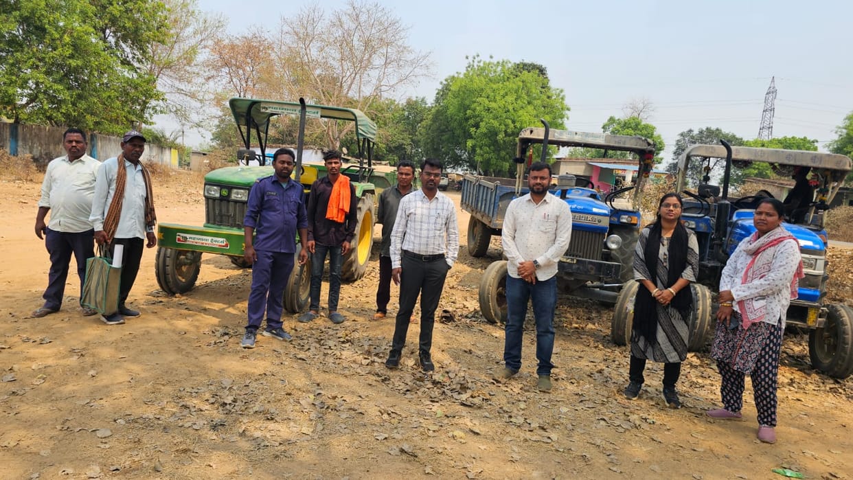 34 vehicles seized in joint team raid against illegal mining in Korba