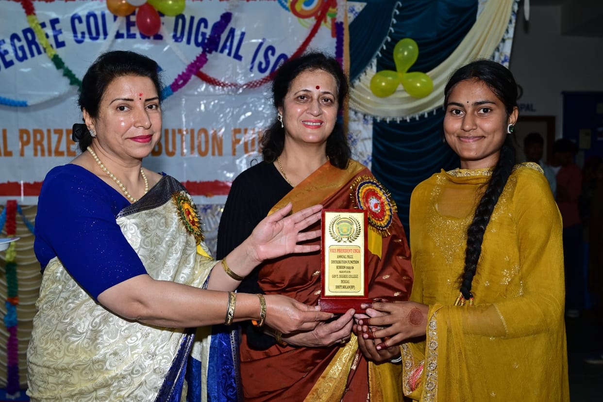 Students who excelled in academics and sports were honored.