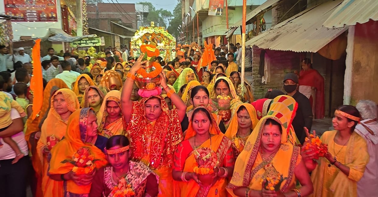 Nine-day Devi ritual begins with a grand Kalash procession