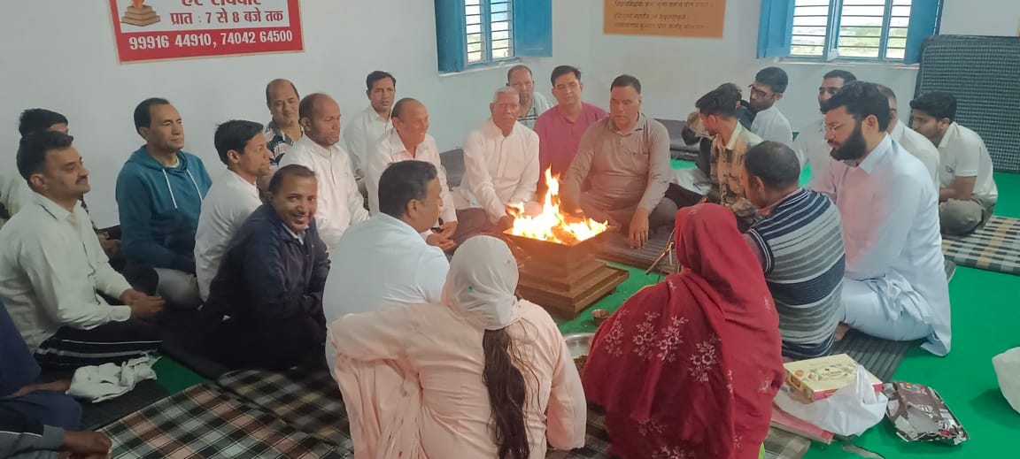 Havan on New Year, pledge to promote Yoga