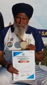 72-year-old soldier Sohan Singh of Bhanokhedi will show his strength in Chandigarh today.