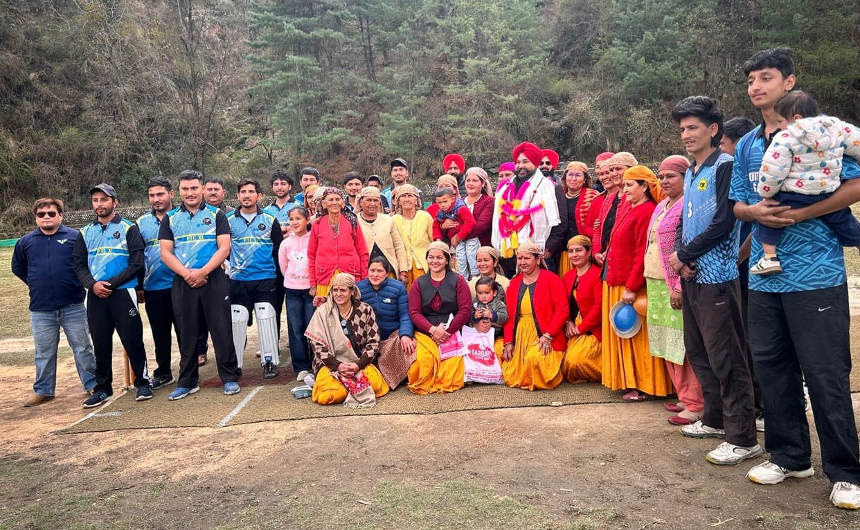 Cricket competition begins at Nalati Stadium, Sarahan