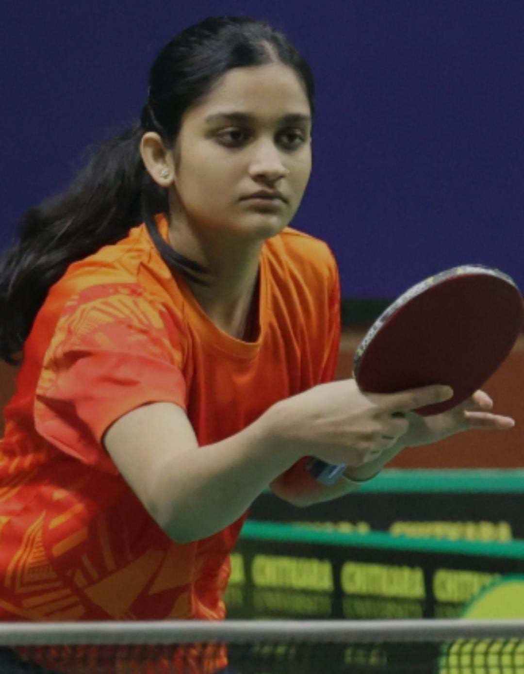 Vartika once again shines in the National Table Tennis Championships