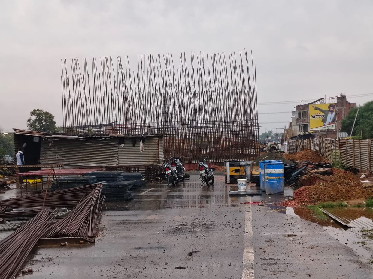 Underpass started construction on Agra-Etawah highway, people will get relief