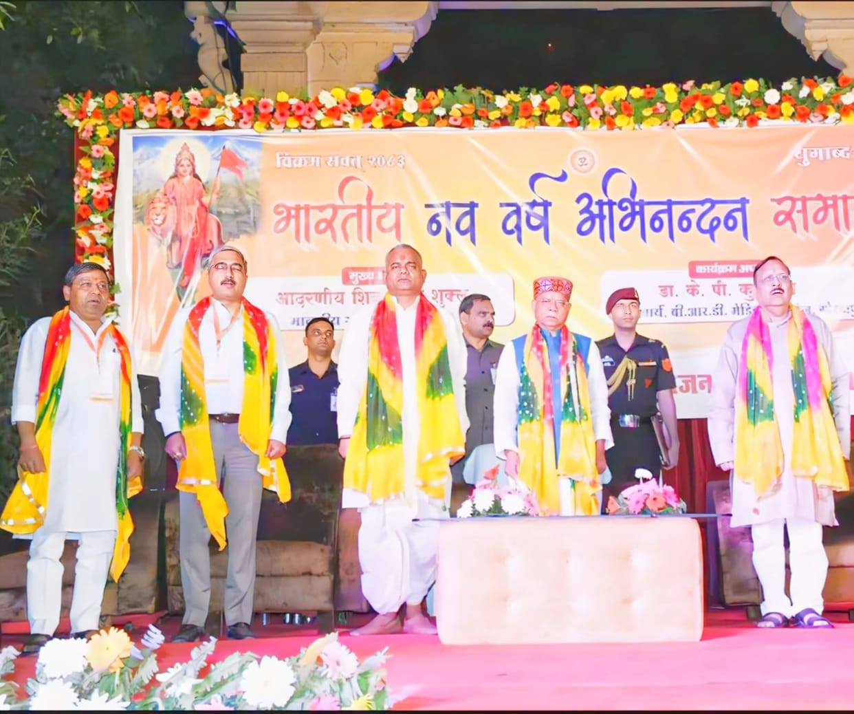 Telangana Governor participated in the cultural programme organized on Indian New Year Pratipada