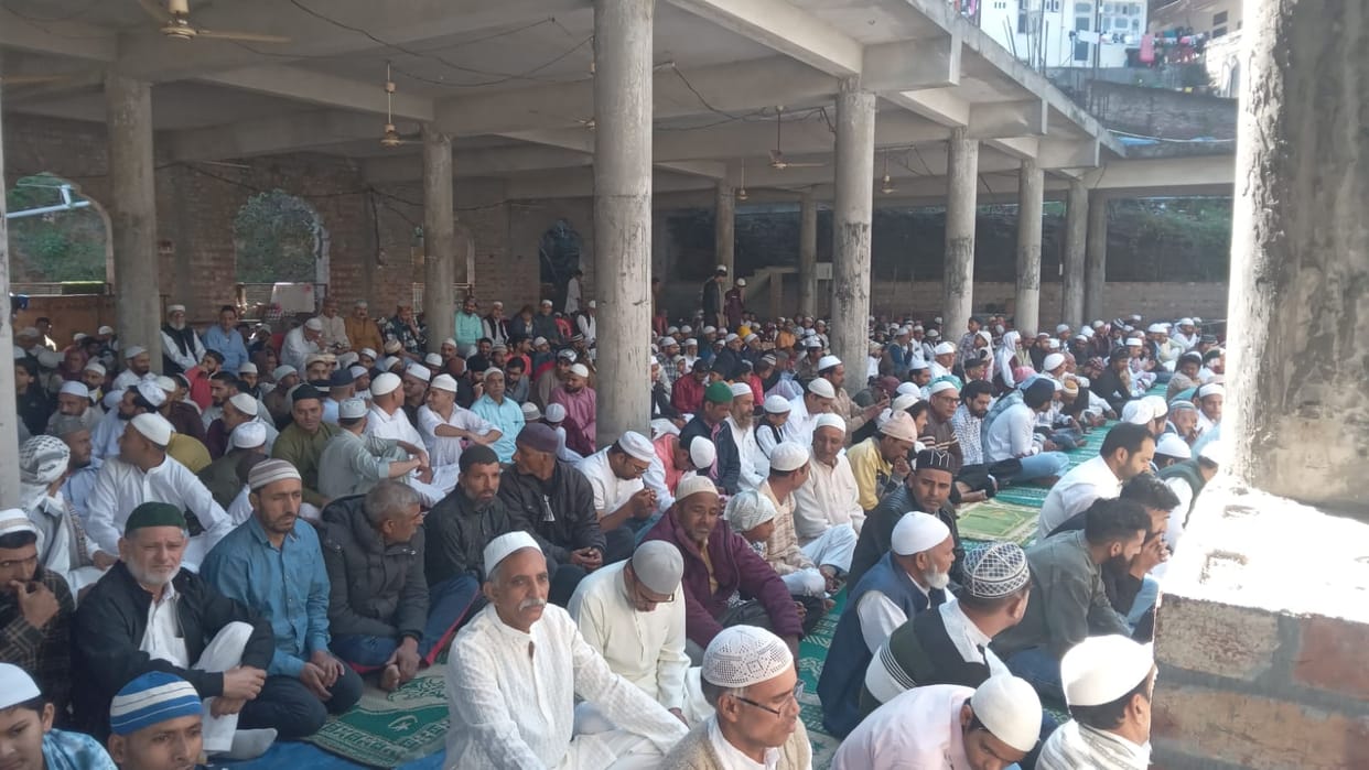 Eid-ul-Fitr celebrated with great enthusiasm, message of brotherhood and peace spread across the district