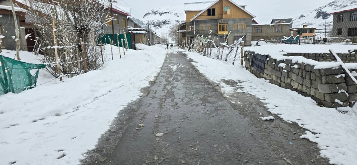 Srinagar, Heavy Snowfall, Zozila Pass Closed
