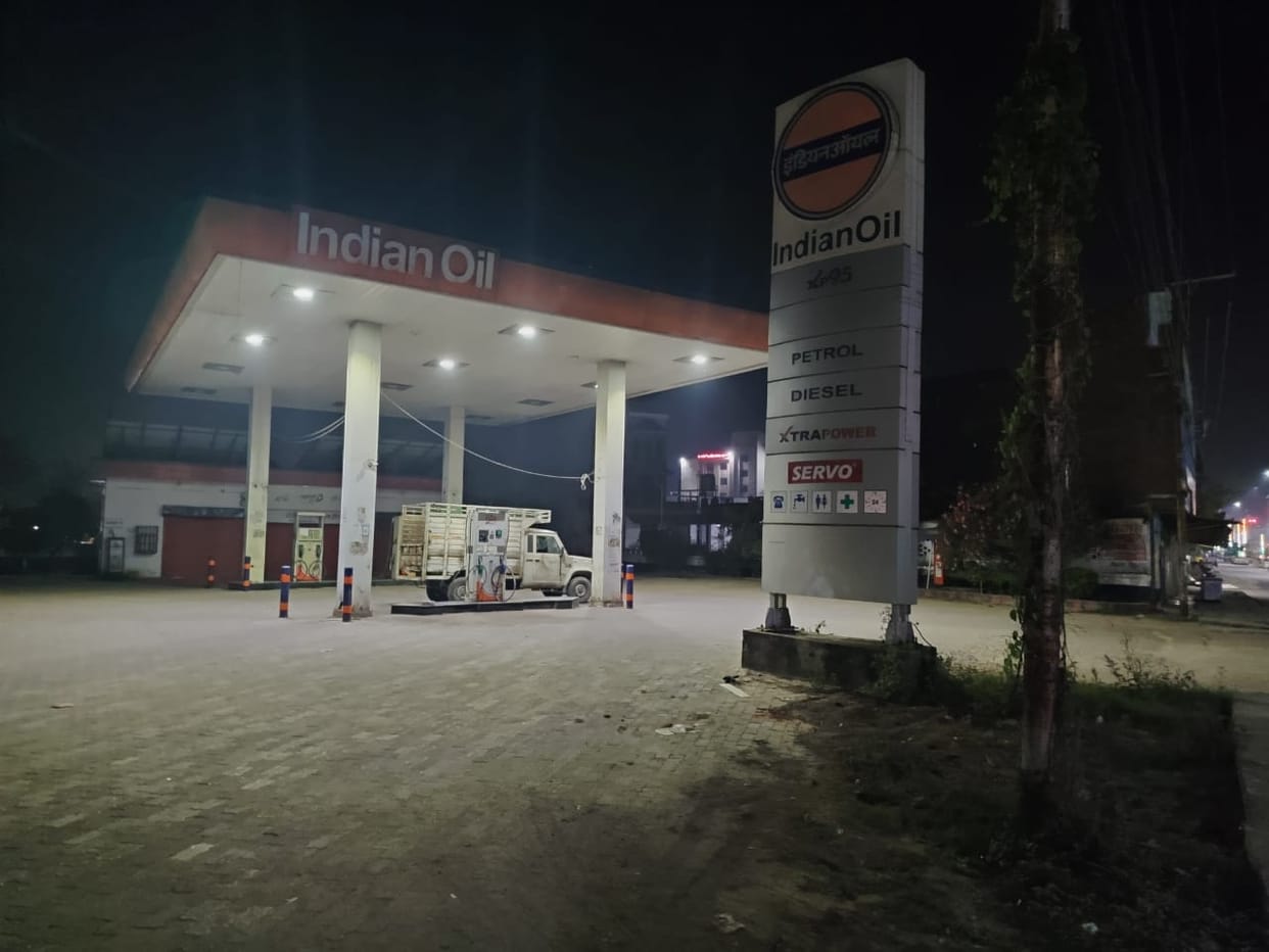 The pump at the headquarters remained closed for the entire day, fuel shortage rumours continued to spread.