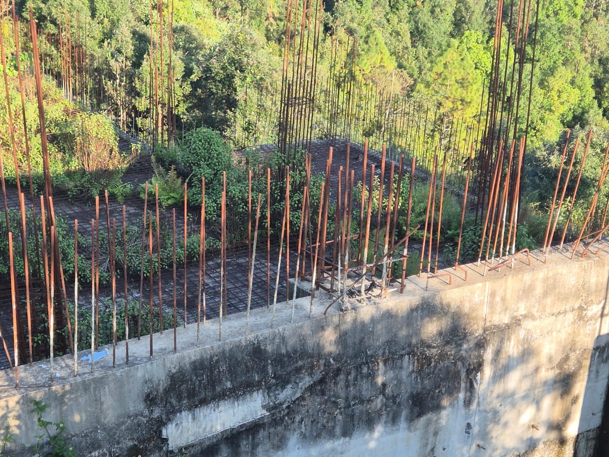 Parking and helipad construction work stalled in Didihat