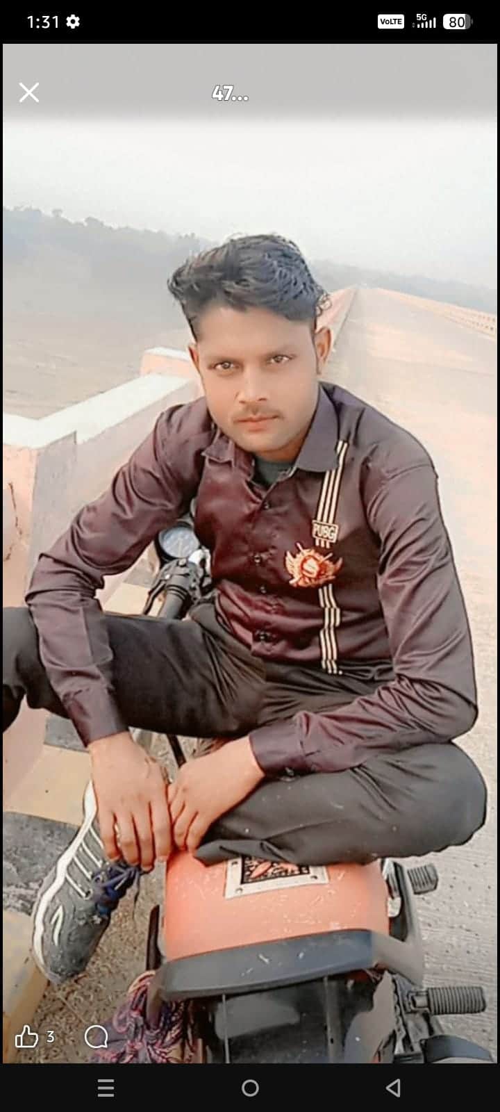 फोटो - 01 मृतक अर्जुन सिंह की फाइल फोटो।