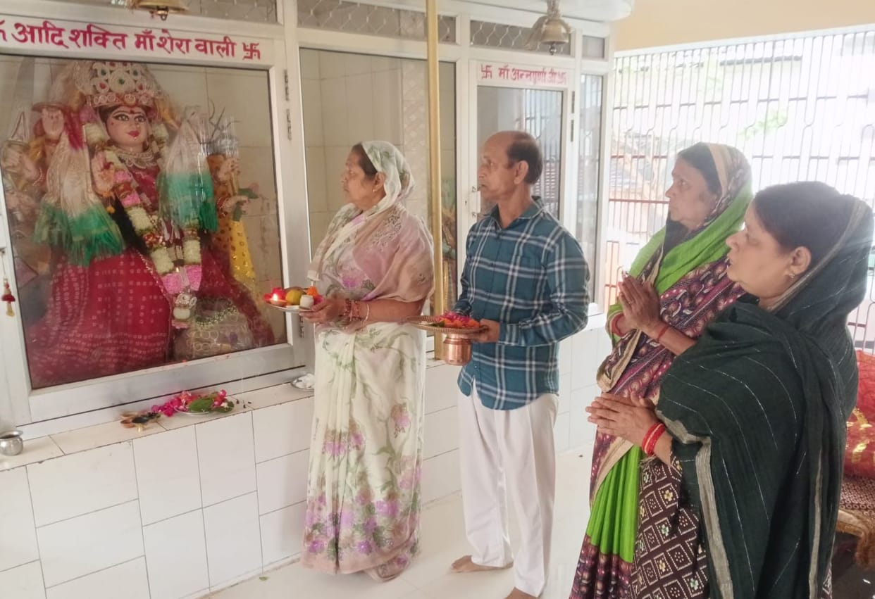 Navratri: Worship the third form of the Mother Goddess and seek positive energy.